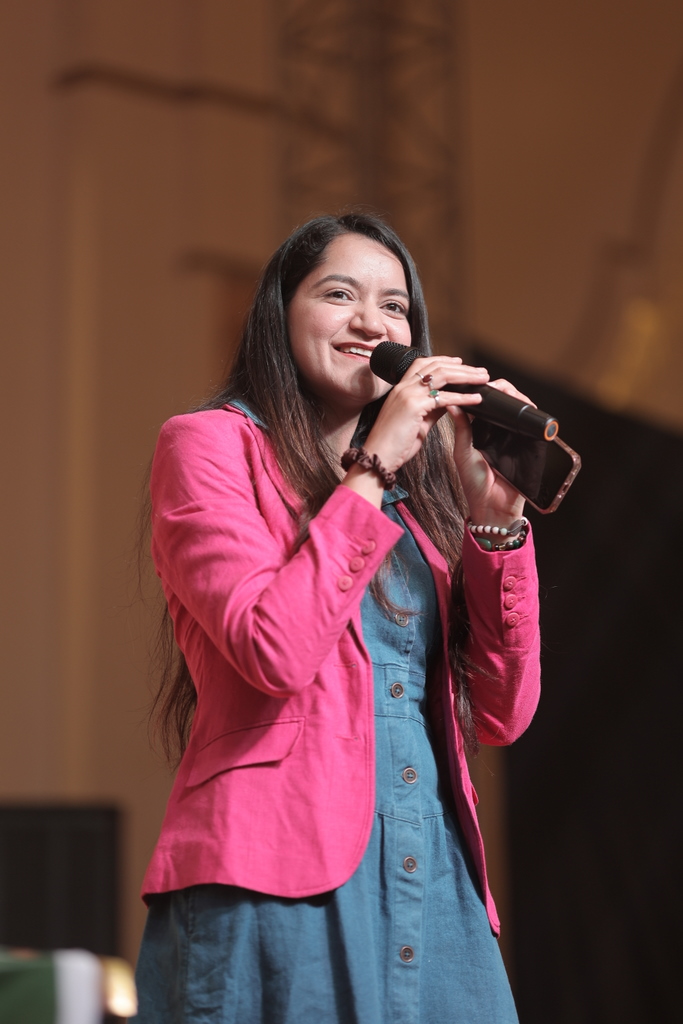 Sonamm Kataria hosting Corporate Conferences