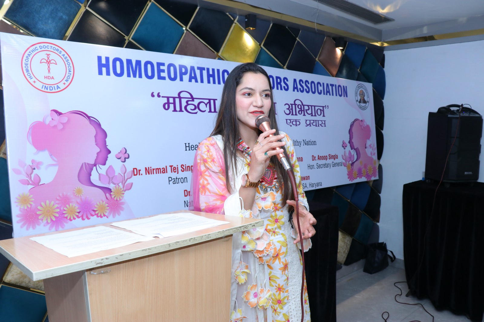 Sonamm Kataria hosting Awareness & Social Campaigns